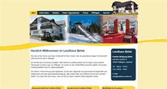 Desktop Screenshot of landhaus-behle.de